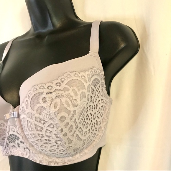 NWT Lace Lavender Underwire Bra 44C - Picture 3 of 6